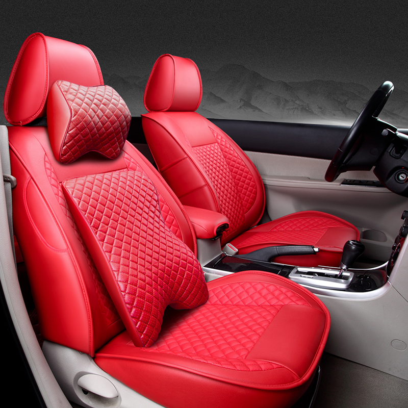 (Front + Rear) Ծ  Ư ڵ īƮ Ŀ   XF XE XJ F-PACE F-TYPE 귣 Ʈ ڵ ǰ/(Front + Rear) Special Leather Car seat covers for Jaguar All Model
